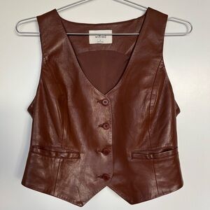 Wilfred Vegan Leather 'Desire' Vest